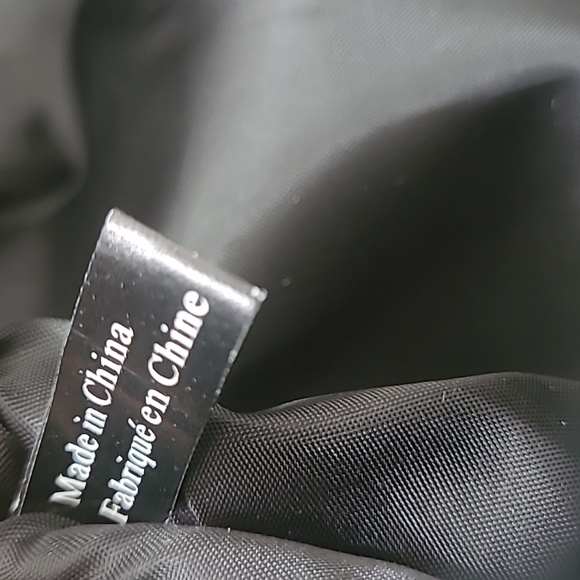 NWOT new Victoria's Secret Black Fringe BackPack Limited Edition W/ Drawstrings - Picture 11 of 12